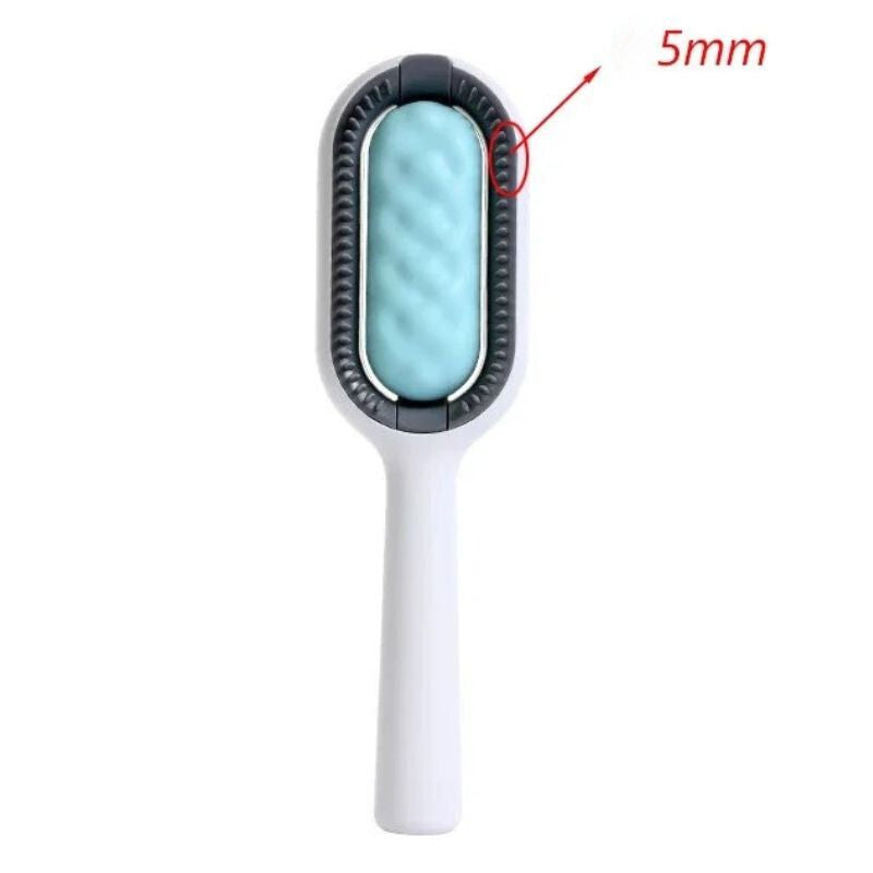 Brosse Poil court de Chat Double Face