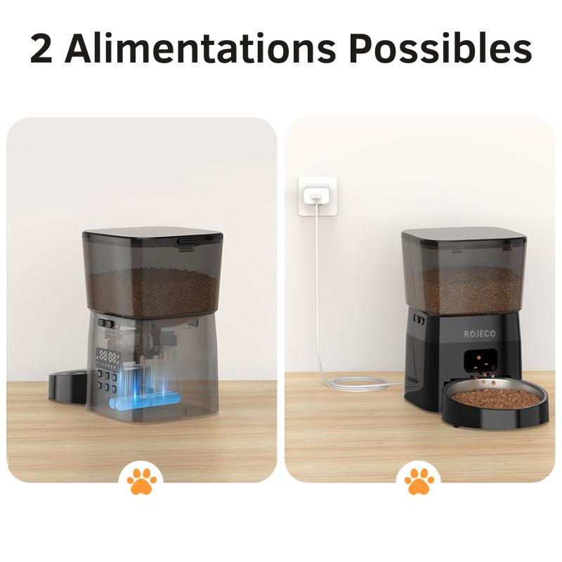 Distributeur de Croquettes pour Chat Intelligent