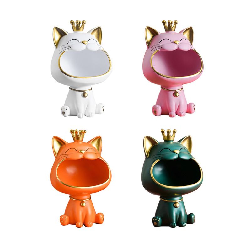 Figurine Chat Grande Bouche