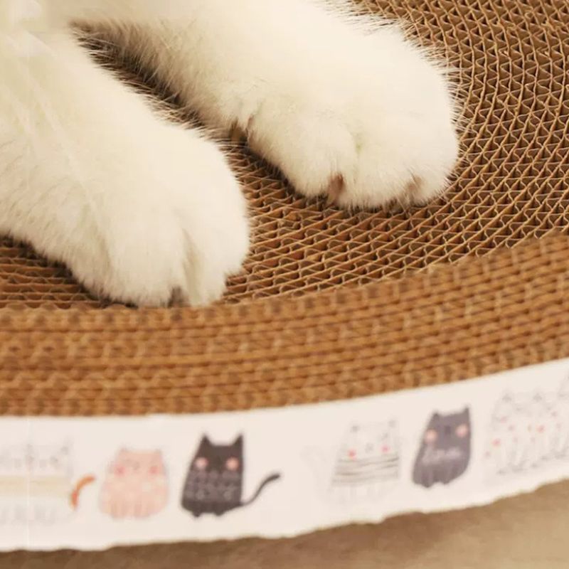 Griffoir pour Chat Assiette Ovale