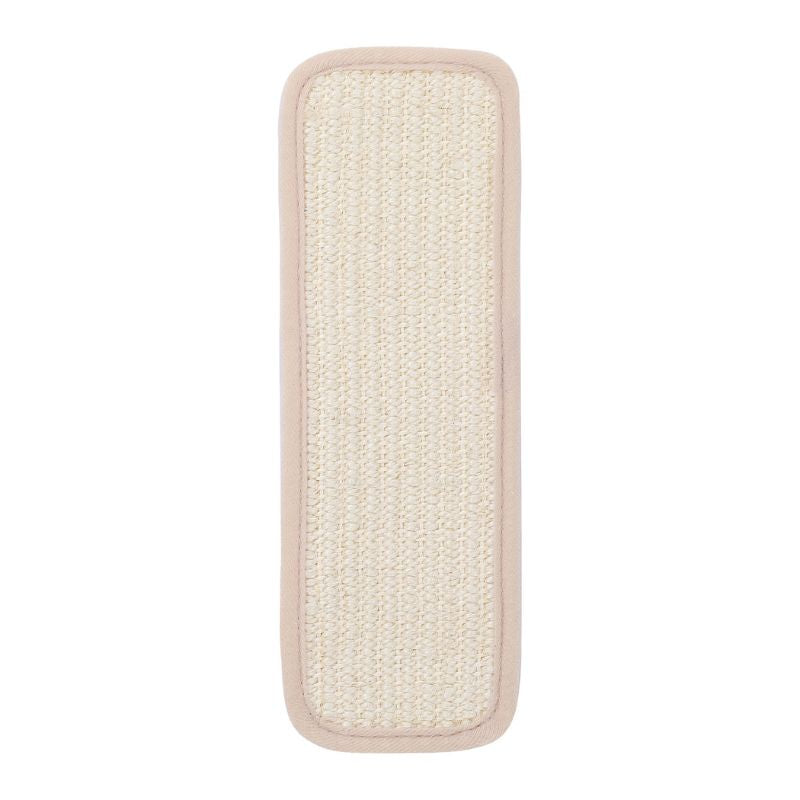 Arbre Ă chat design table de nuit beige et jouet pour chat