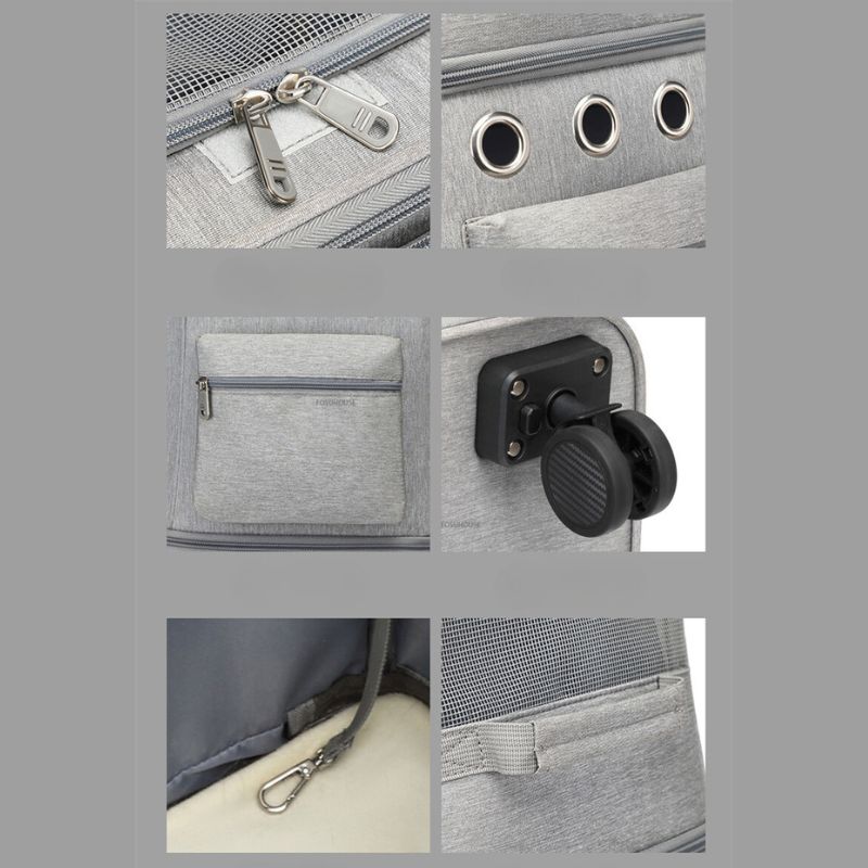 Sac de Transport pour 2 Chats