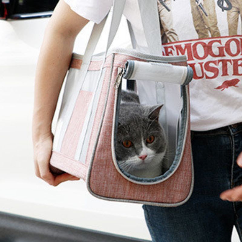 Sac de Transport pour Chat Respirant