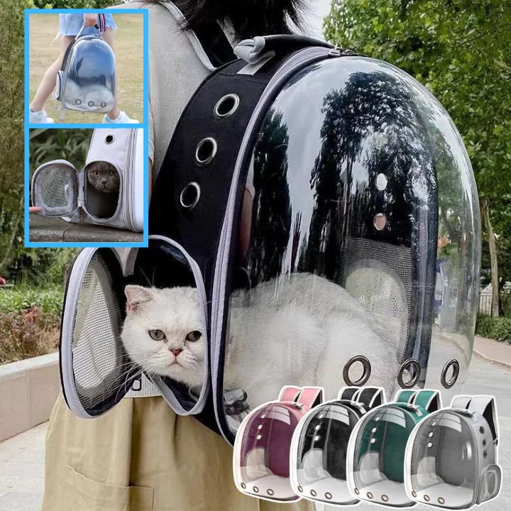 Sac à dos pour chat hublot