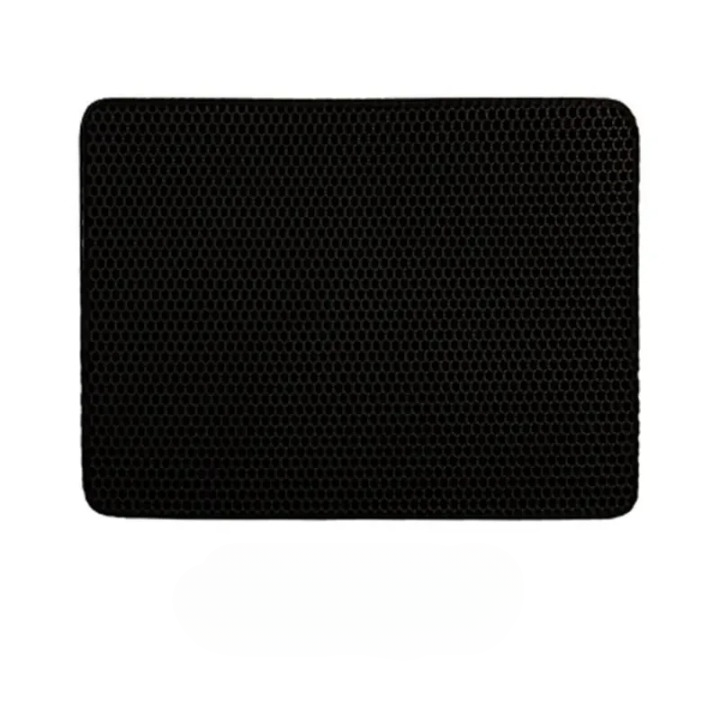 Tapis de Litières pour Chat Antidérapant de Style Ruche d'Abeille