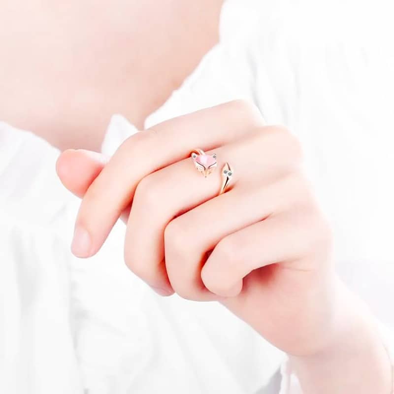 Le Chat d'argent - Bague pour femme