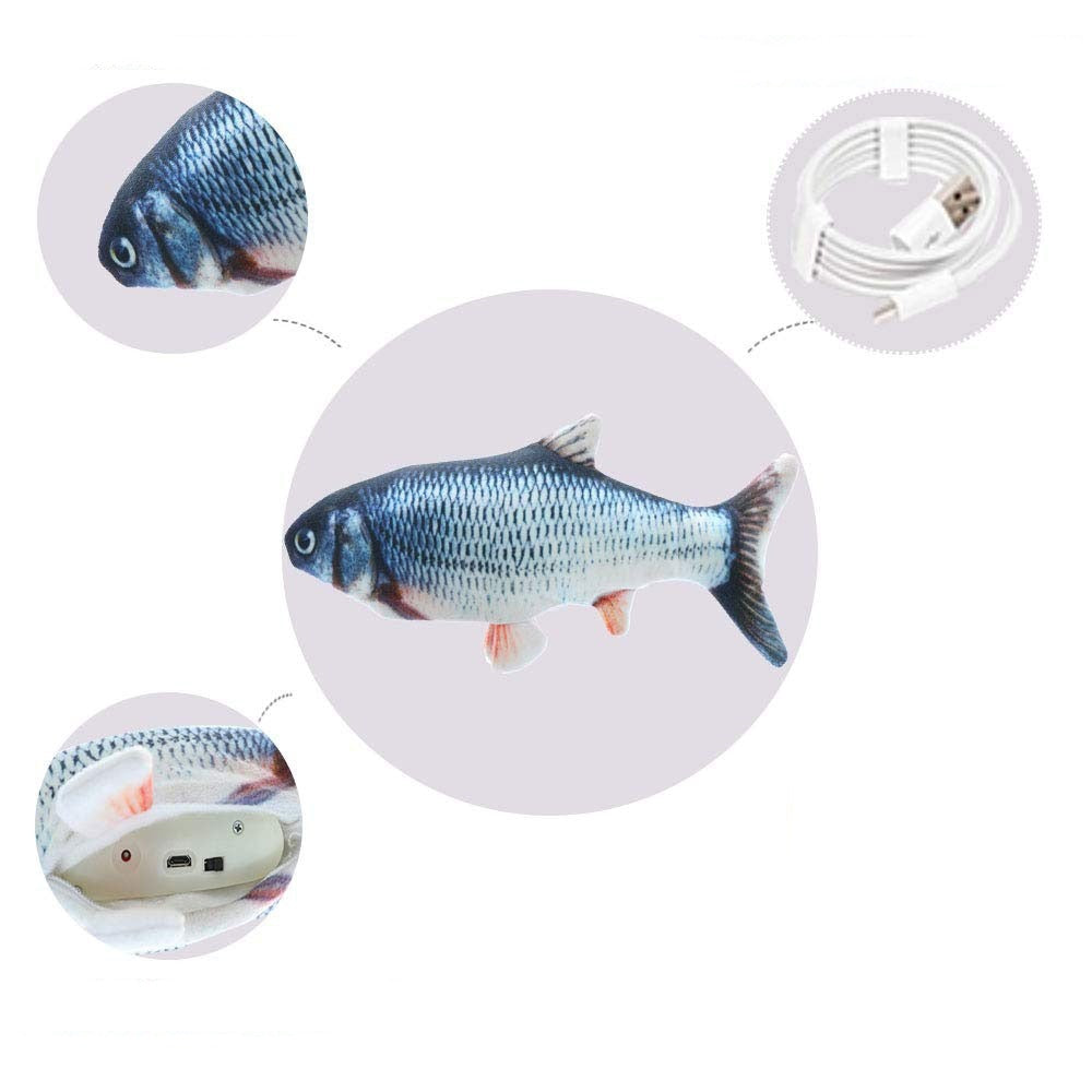 Jouet interactif pour chat smart fish