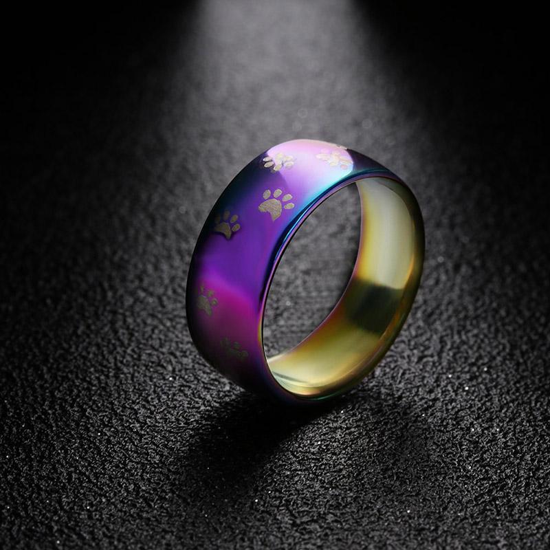 Bague Arc-en-Ciel Chat