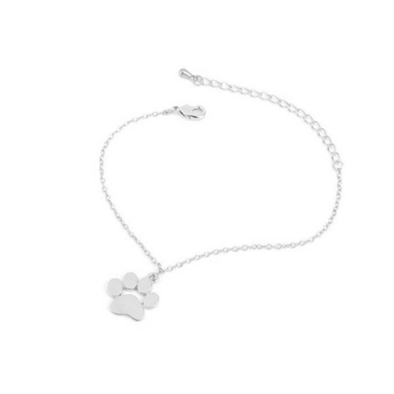Bracelet Patte Chat Plaqué Argent