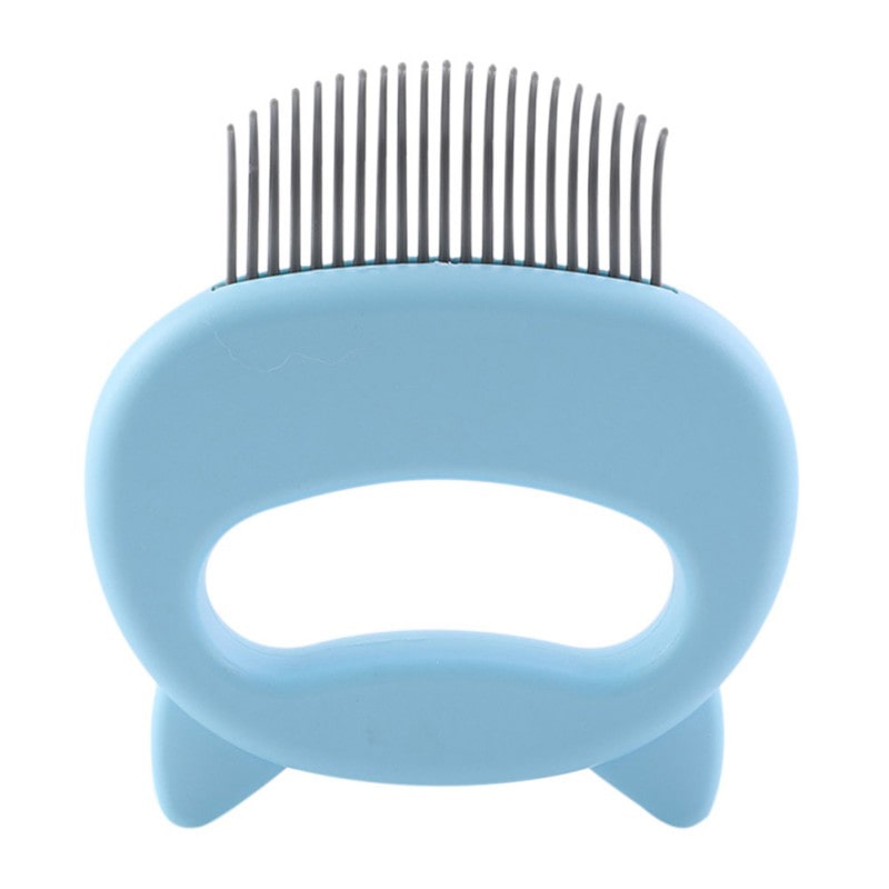 CleanCat™ Brosse Pour Chats et Chatons aux Poils Longs et Courts Bleue