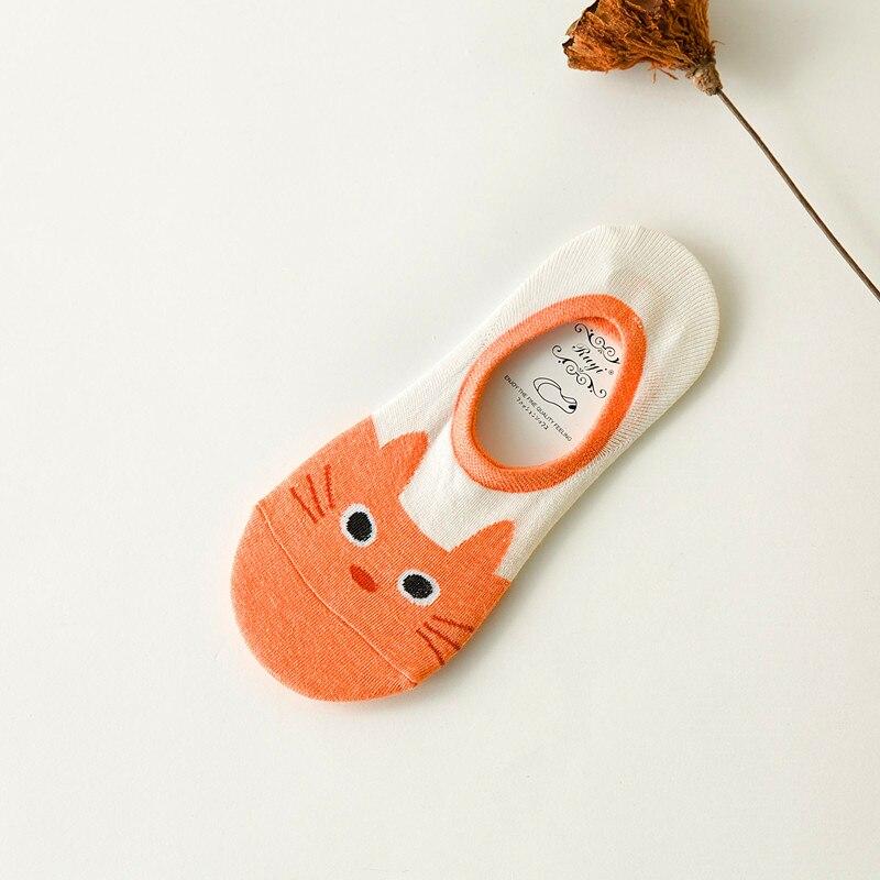 Chaussettes Chat Câlin Orange