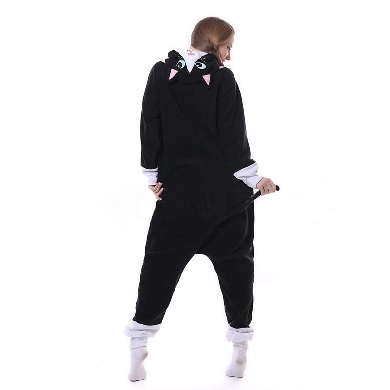 Combinaison Pyjama Chat Noir