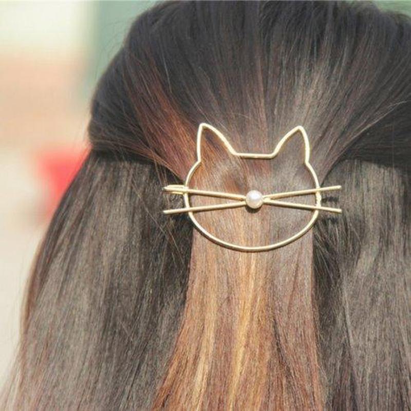 Épingle à Cheveux Chat