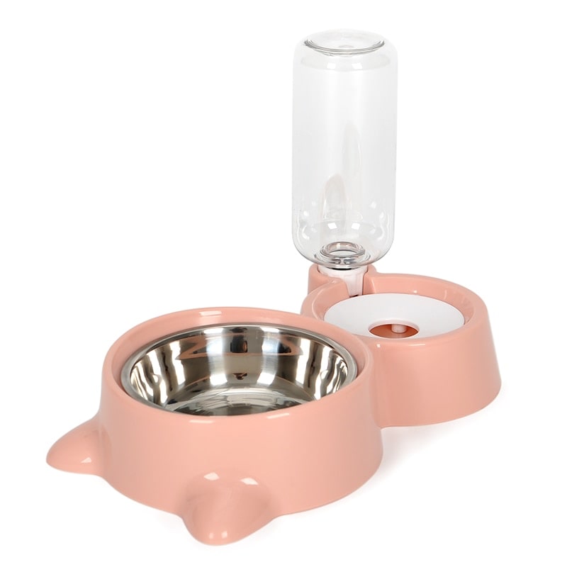 Gamelle Pour Chat Rose