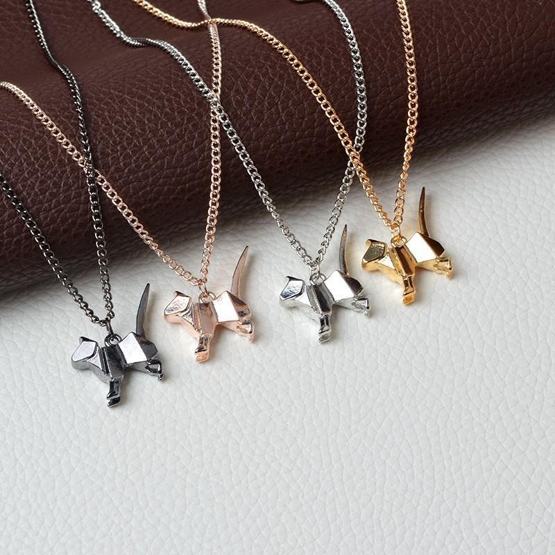 Pendentif Chat Origami