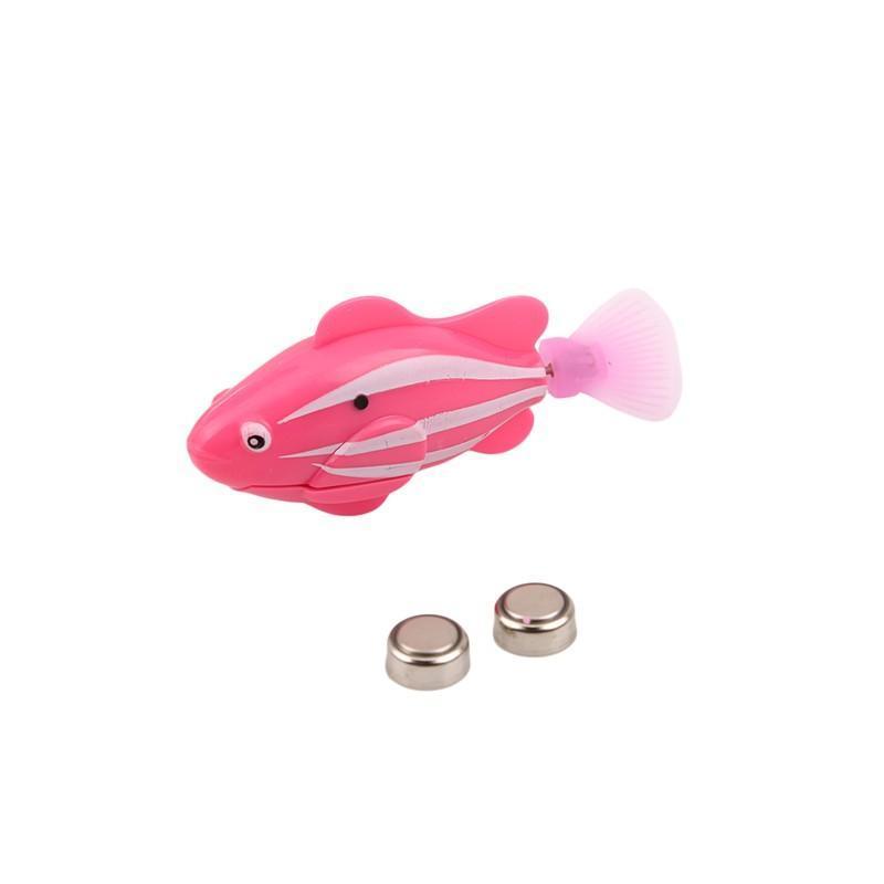 Poisson Nageur Pour Chat Poisson Rose