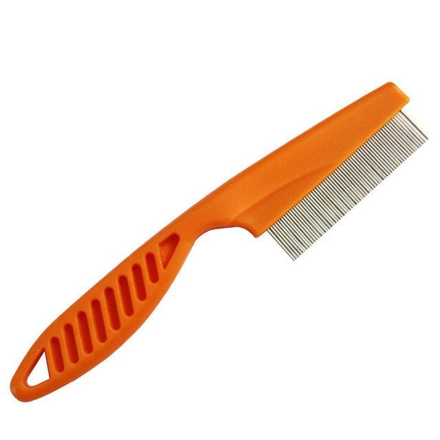 Brosse pour chat anti-puces