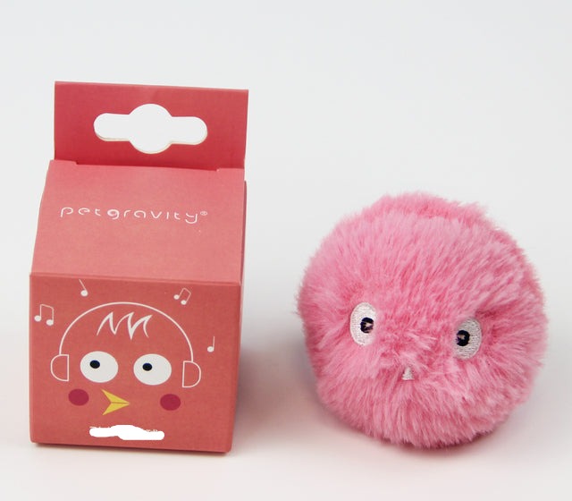 Jouet pour chat balle en peluche intelligente