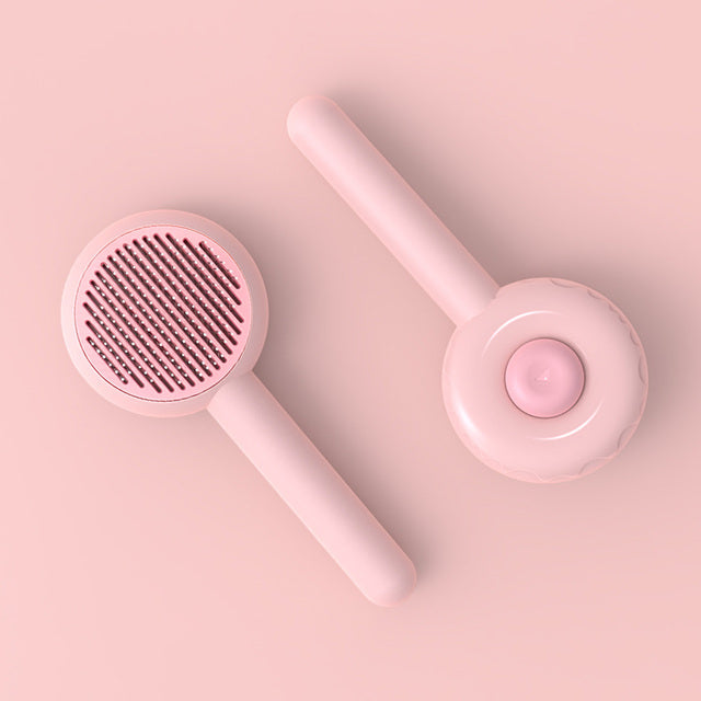 Brosse pour chat en forme de donuts