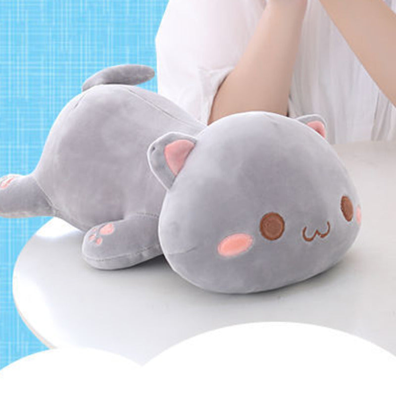 Coussin chat alongé