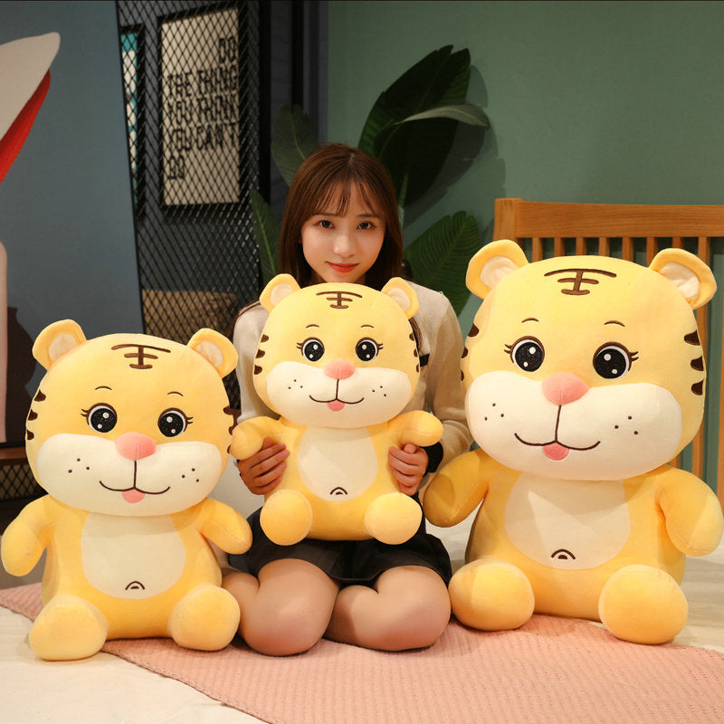 Peluche chat tigré super mignon pour enfant