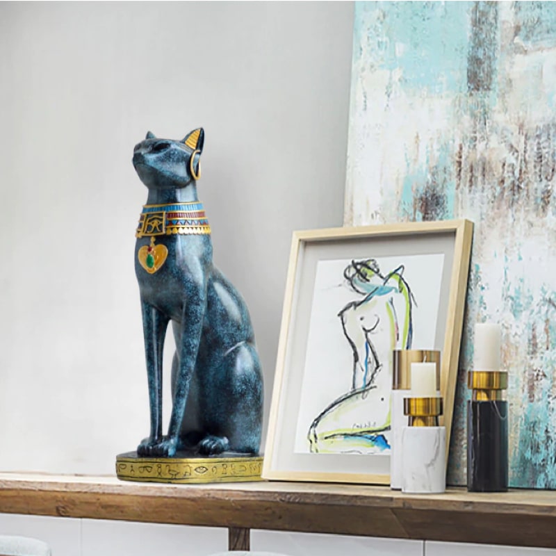 Statue Égyptienne Chat