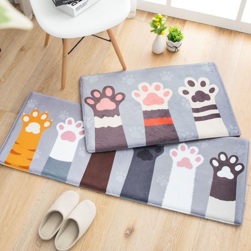 Tapis de Sol Patte de Chat