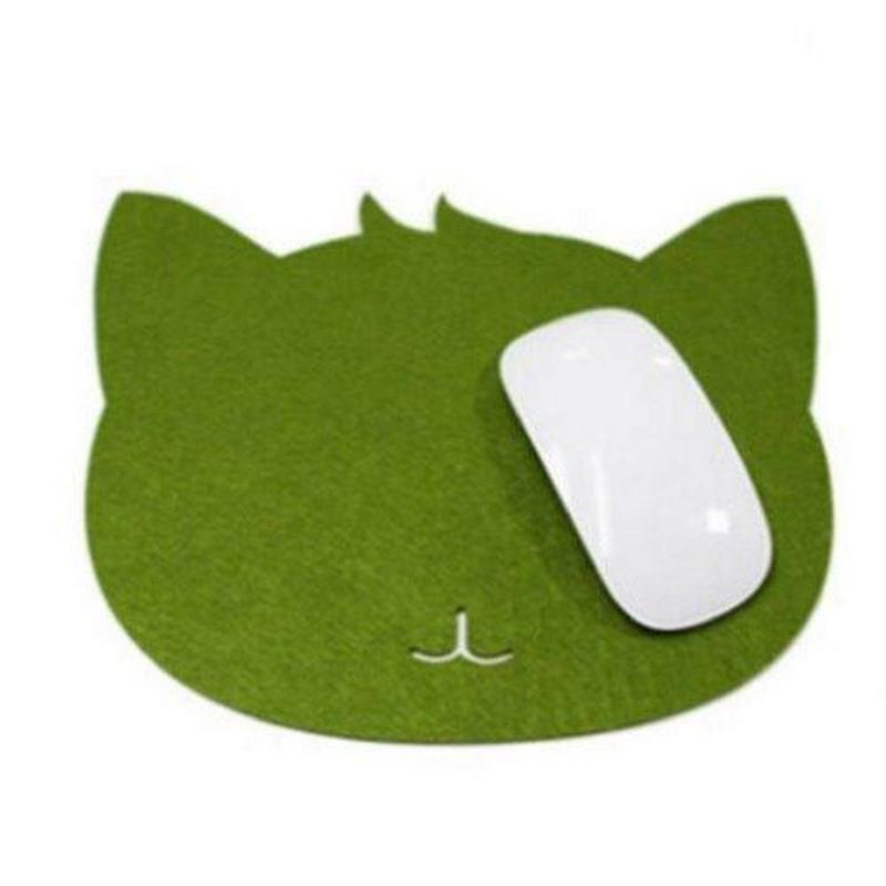 Tapis de Souris Chat Vert