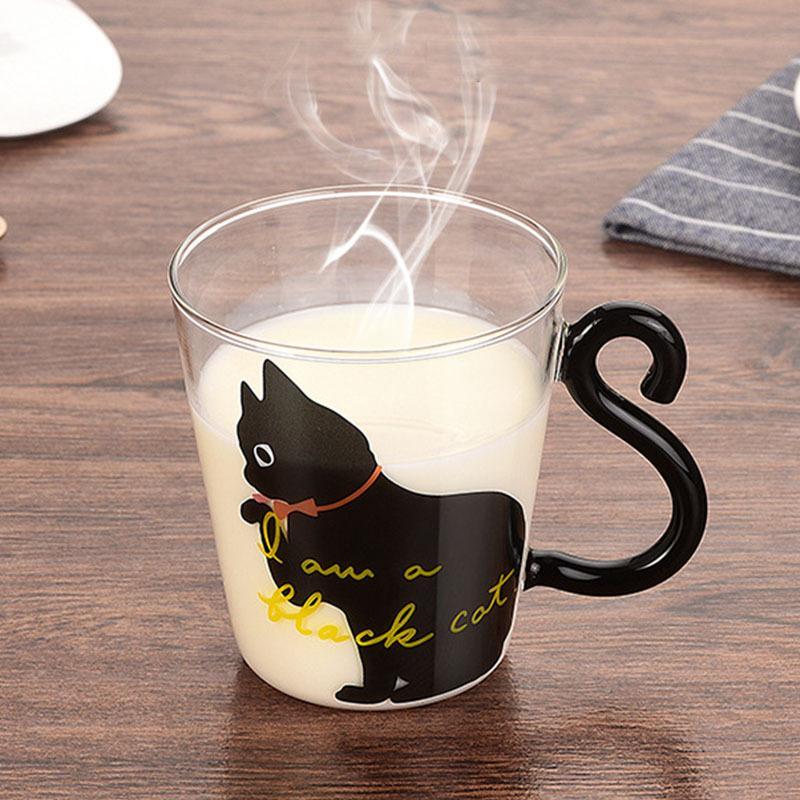Tasse Chat Transparente