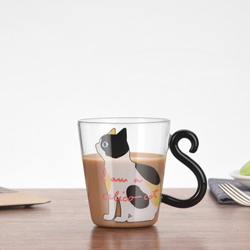 Tasse Chat Transparente