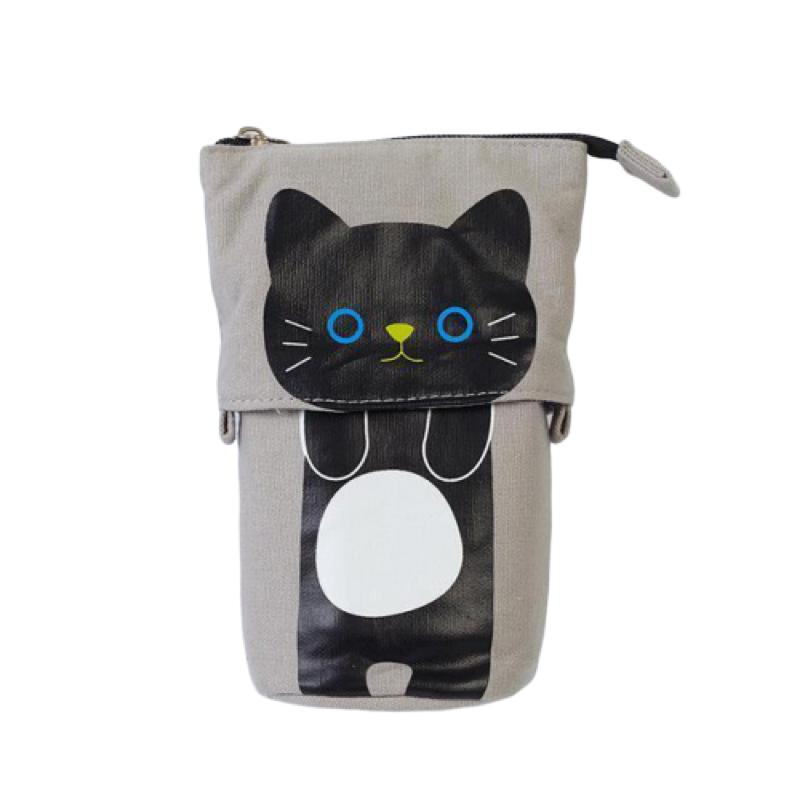 Trousse Chat Kawaii Noir