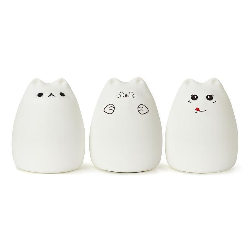 Veilleuse Chat LED