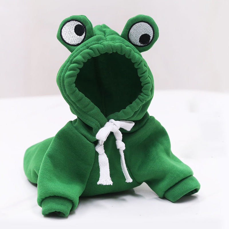 Manteau pour chat frog