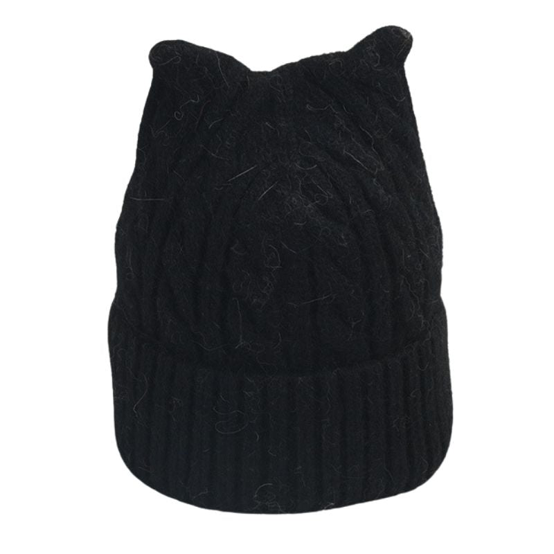 Bonnet Oreilles de Chat Fourrure