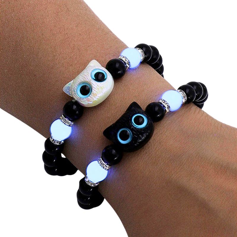 Bracelet Chat Lumineux