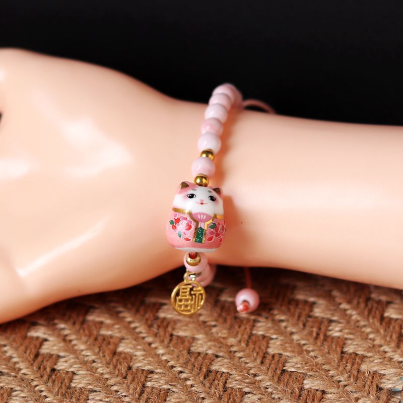 Bracelet Chat Porte Bonheur