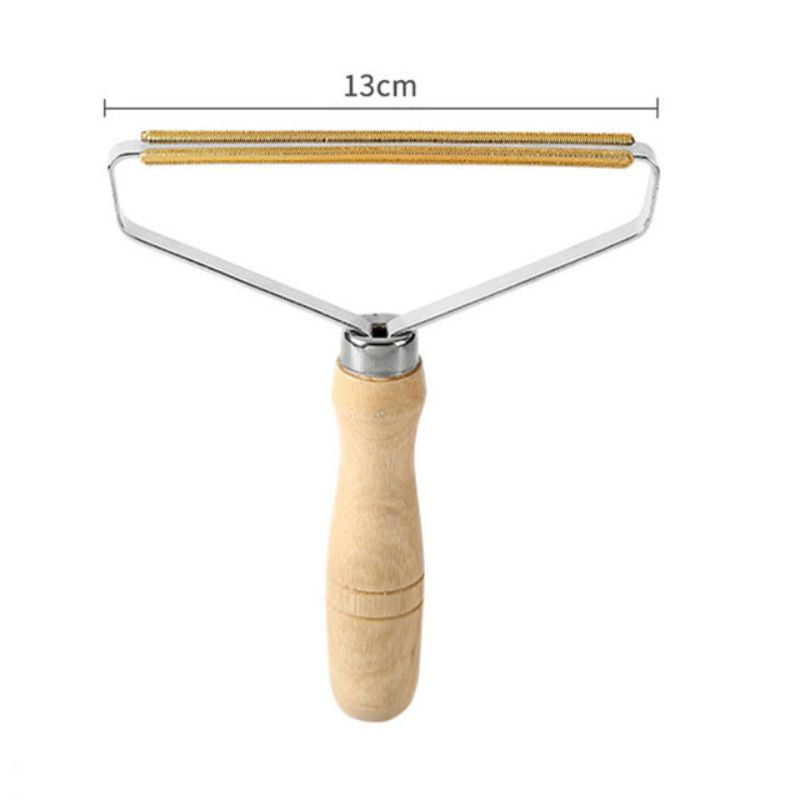 Brosse anti poils Vêtements Manche en Bois