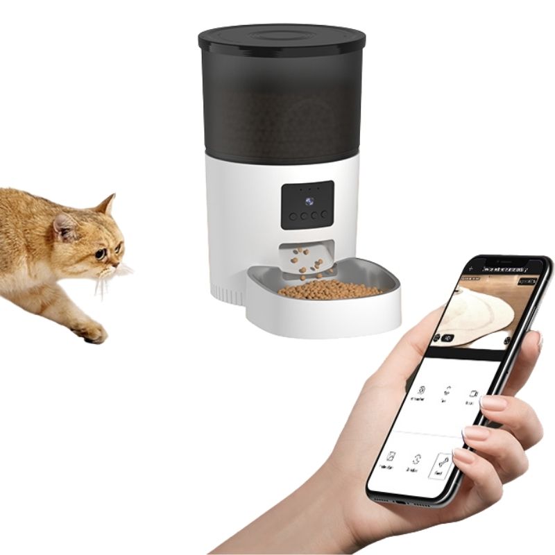 Distributeur de Croquettes pour Chat connecté