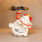 Figurine Chat Gros Ventre