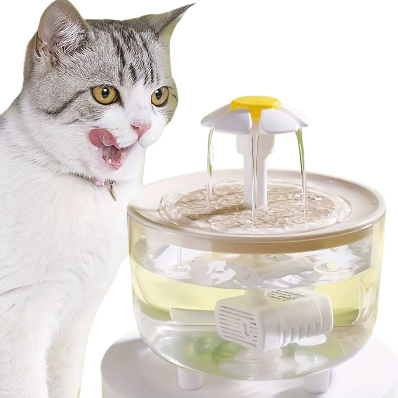 Fontaine à Eau pour Chat Fleur