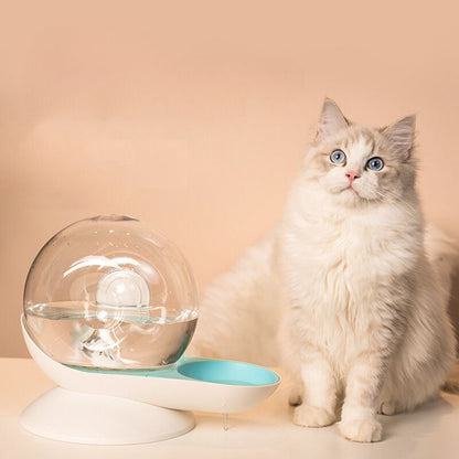 Fontaine à Eau pour Chat Design Escargot