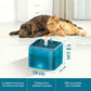 Fontaine à Eau pour Chat Silencieuse Détecteur de Mouvement