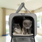 Sac de transport à roulettes pour chat