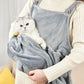 Sac Kangourou pour chat anti-poil protège les vêtements