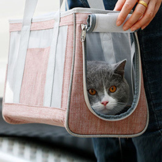 Sac de Transport pour Chat Respirant