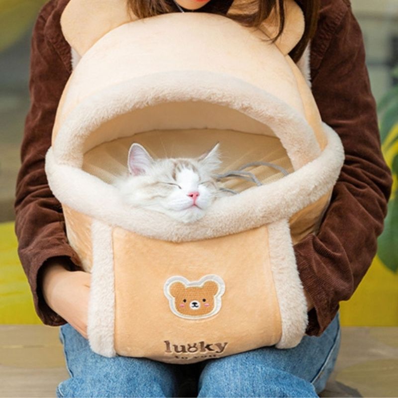 Sac de Transport pour Chat Ventral & Chaud