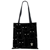 Sac à Main Bandoulière Motif Chat - Coloré, En Polyamide, Pour Femme