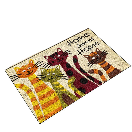 Tapis Chat "Home Sweet Home"