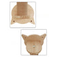 Tour murale griffoir en bois et sisal design tête de chat