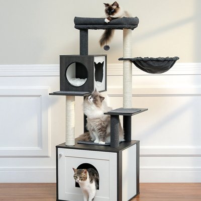 Arbre a Chat en bois 